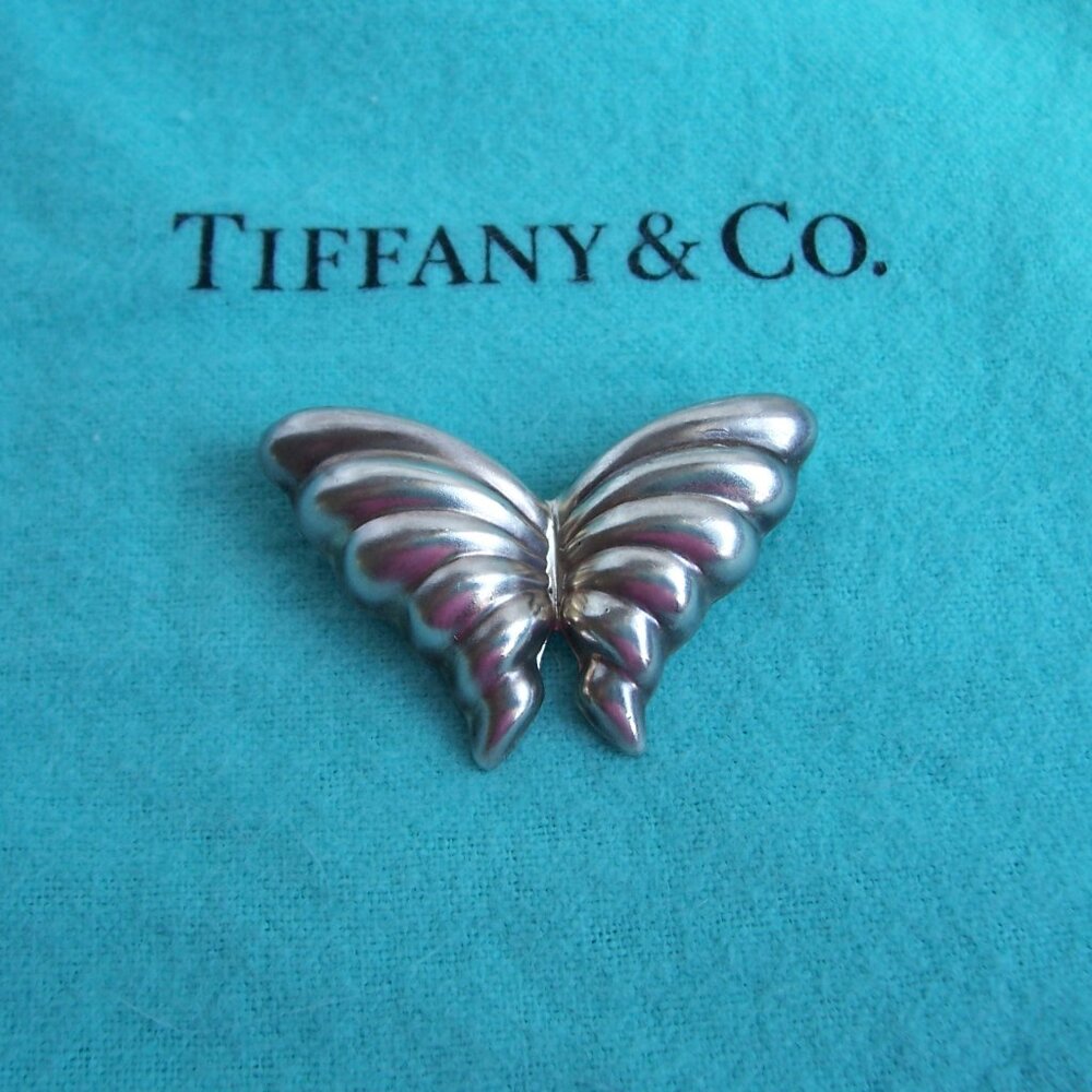 Tiffany & Co. Sterling Silver Butterfly Pin / Brooch